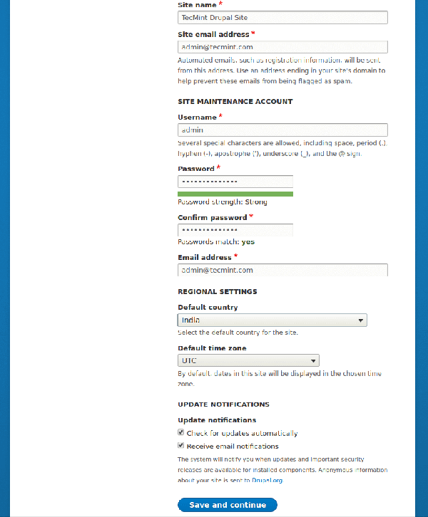 如何在RHEL、CentOS及Fedora上安装Drupal 8