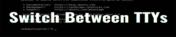 Linux 中不适用功能键切换TTY