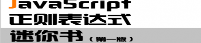 《JavaScript正则表达式迷你书》pdf电子书免费下载