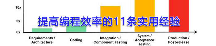 提高编程效率的11条实用经验