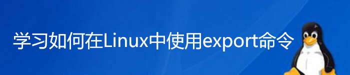 学习如何在Linux中使用export命令