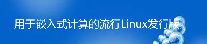 用于嵌入式计算的流行Linux发行版