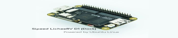 Ubuntu Linux操作系统现在正式支持Sipeed的LicheeRV D1 RISC-V单板计算机