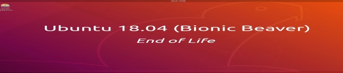 Ubuntu 18.04 LTS已经过渡到扩展安全维护