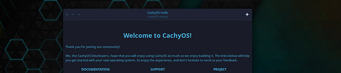 专注于速度和安全优化的 Arch 发行版：CachyOS